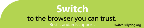 Switch - to the browser you can trust.