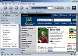 screenshot of Netscape 6.1